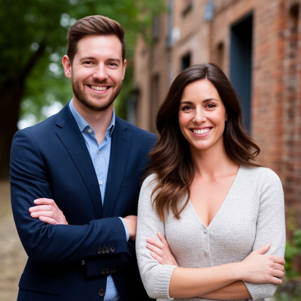 Daniel Ashford and Elena Winters, founders of Bradwaltonphoto